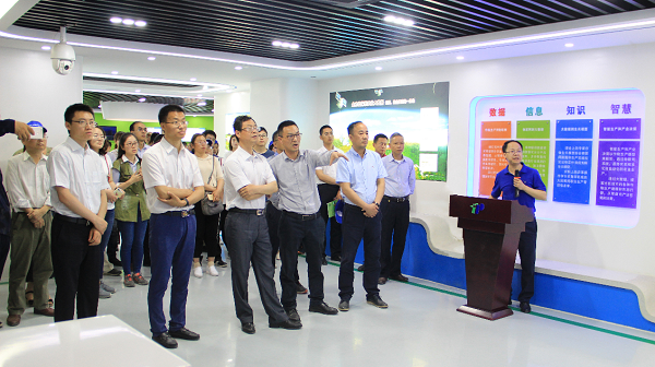 謝主任一行參觀成人看片网站展廳