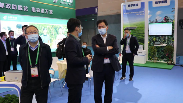 浙江省農業農村廳副廳長唐冬壽蒞臨成人看片网站展位